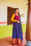 Inbha Blue with Magenta Dress (Set of 2)
