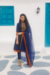 Swapna - Navy Blue (Set of 2)