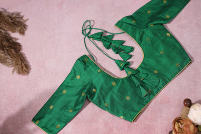 Blouse- Saatvika Green
