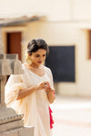 Kayalvizhi Ivory and Orange