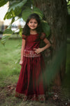 Sangamithrai Maroon Mini