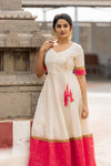Kayalvizhi Ivory and Orange