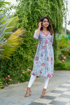 Senthamarai Powder Blue Kurti