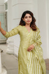 Swarupa Mint Green Kurti Set