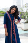 Kanchana Blue Mangalagiri Kurti