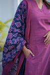 Tanuja Magenta Kurta Set