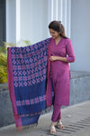 Tanuja Magenta Kurta Set