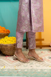 Harini Lavender  Kurti Set