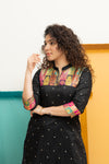Shilpa Black Kurti Set