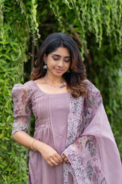 Krithi Mauve Brown