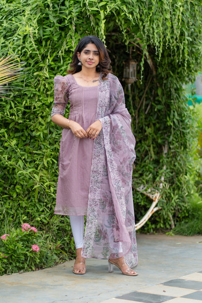 Krithi Mauve Brown
