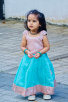 Srishti Pink with blue mini