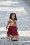 Aishvika Red with Cream Mini