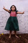 Chaaya Green with Peach mini